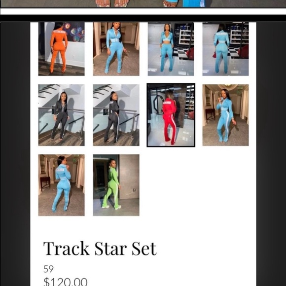 - Pink track suit - Picture 2 of 3